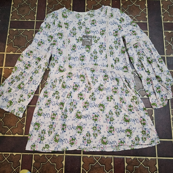 Matilda Jane Women's Let's Go Together Like a Lady Tunic Size Medium - Picture 5 of 9